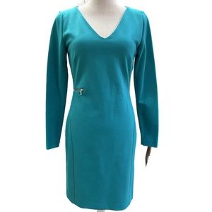 Antonio Melani Iman Long Sleeve Mid Length Dress, Elegantly Edgy